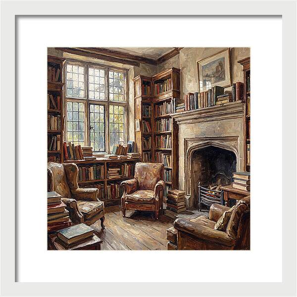 Cozy Historic Bookshop Interior