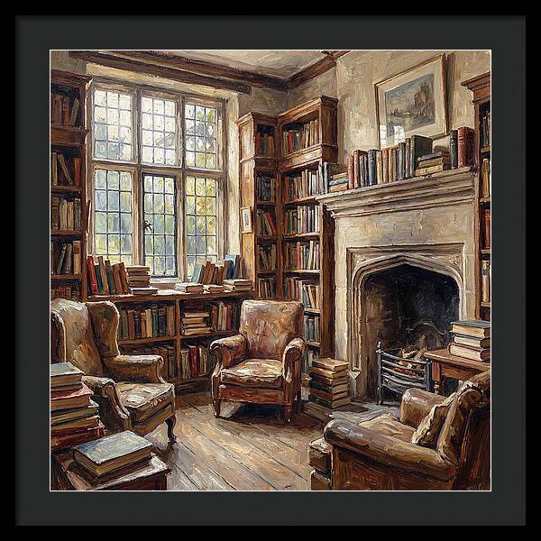 Cozy Historic Bookshop Interior