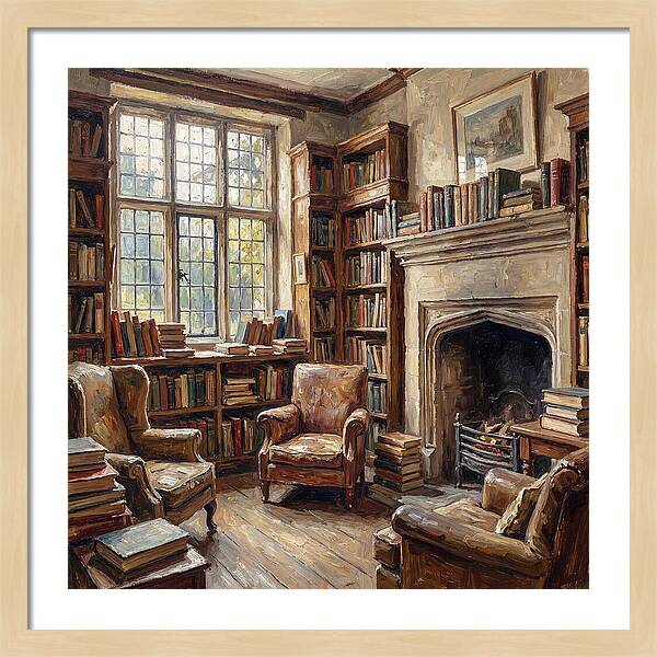 Cozy Historic Bookshop Interior