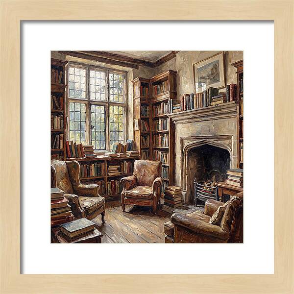 Cozy Historic Bookshop Interior