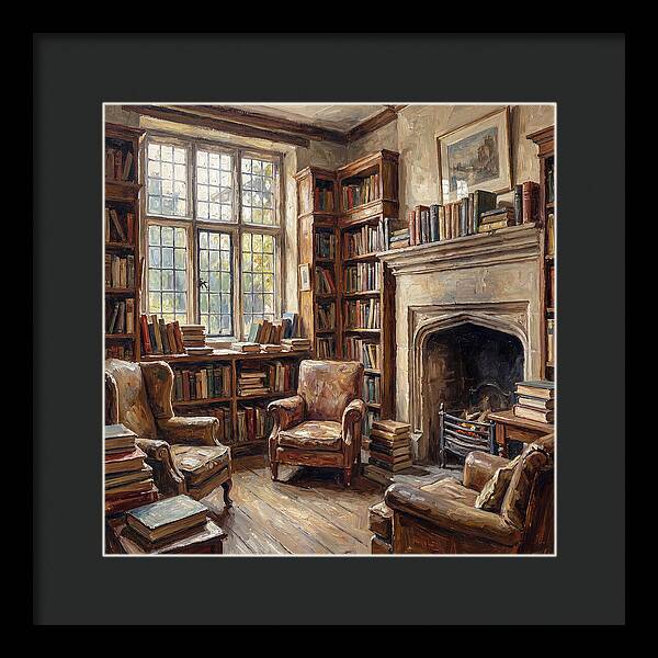 Cozy Historic Bookshop Interior