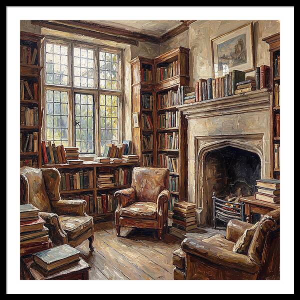 Cozy Historic Bookshop Interior