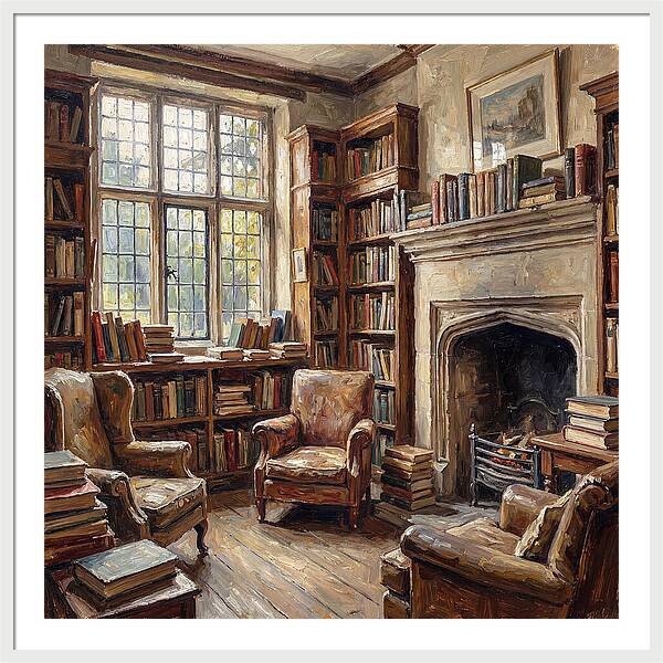 Cozy Historic Bookshop Interior