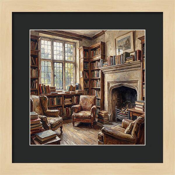 Cozy Historic Bookshop Interior