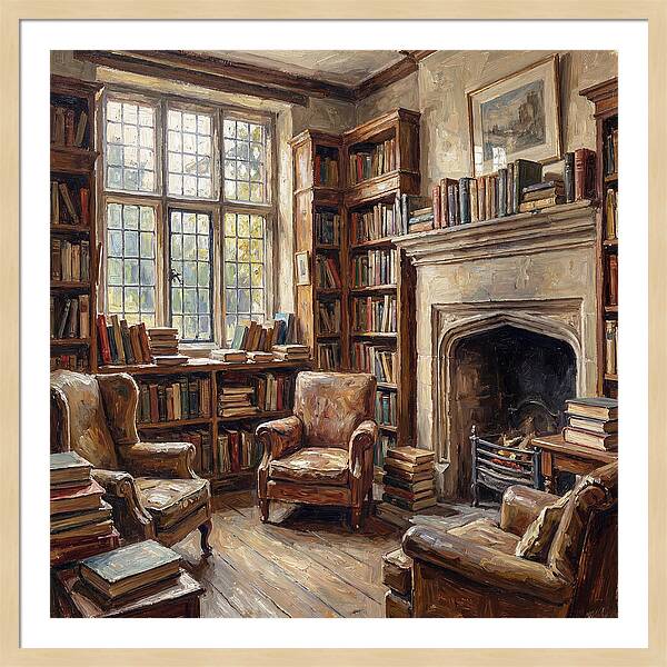 Cozy Historic Bookshop Interior