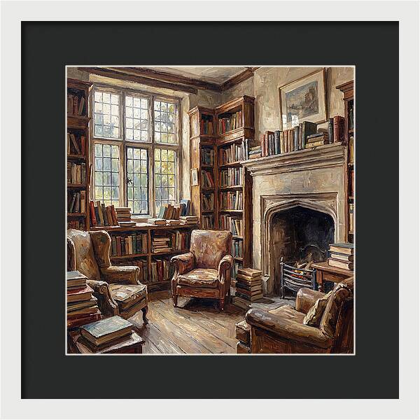 Cozy Historic Bookshop Interior