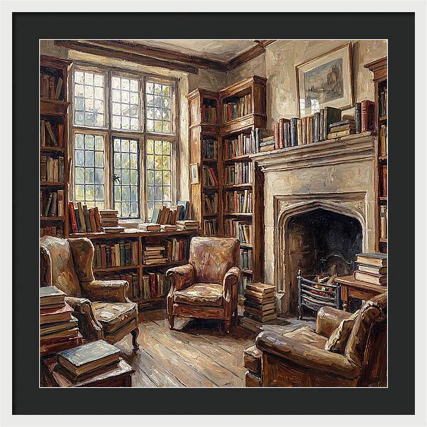 Cozy Historic Bookshop Interior