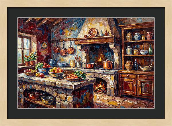 Cozy Kitchen Scene