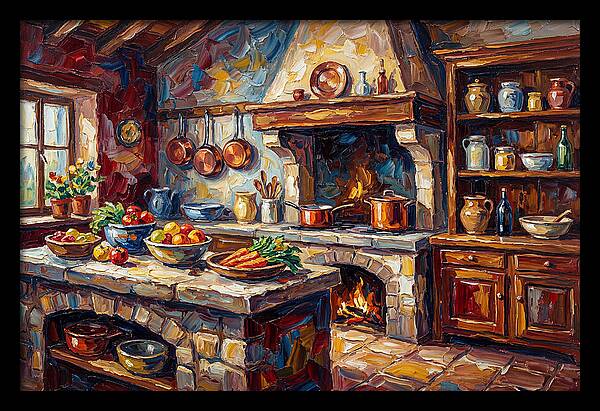 Cozy Kitchen Scene