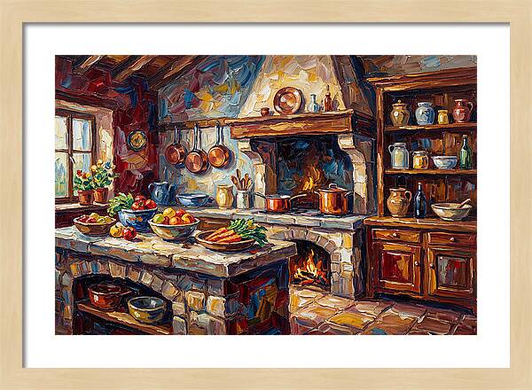 Cozy Kitchen Scene