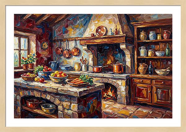 Cozy Kitchen Scene