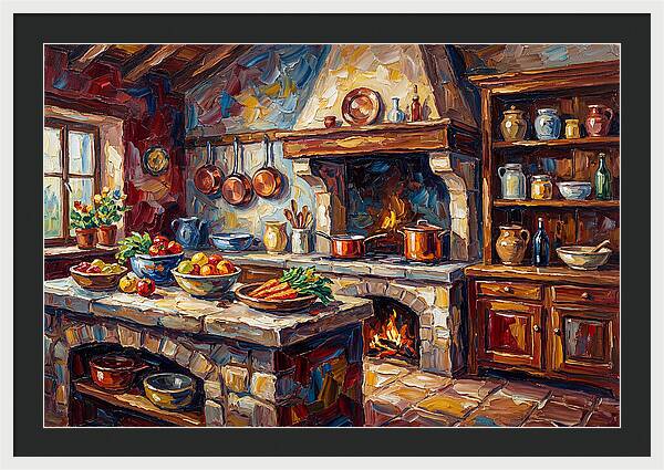 Cozy Kitchen Scene