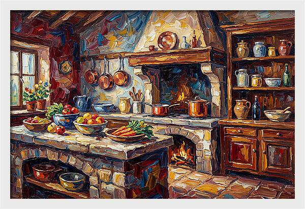 Cozy Kitchen Scene