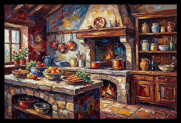 Cozy Kitchen Scene