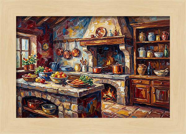 Cozy Kitchen Scene