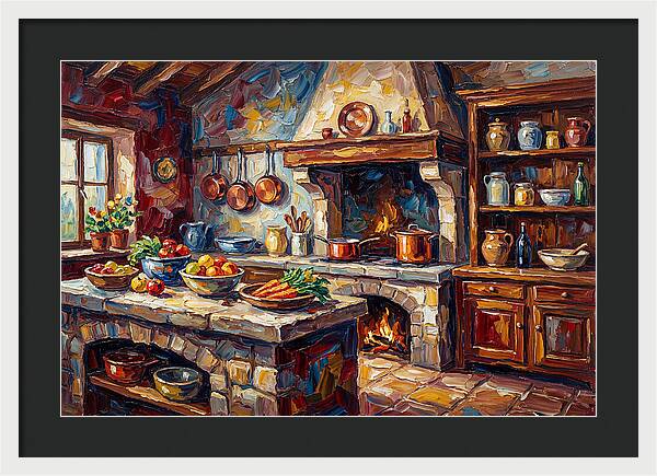 Cozy Kitchen Scene