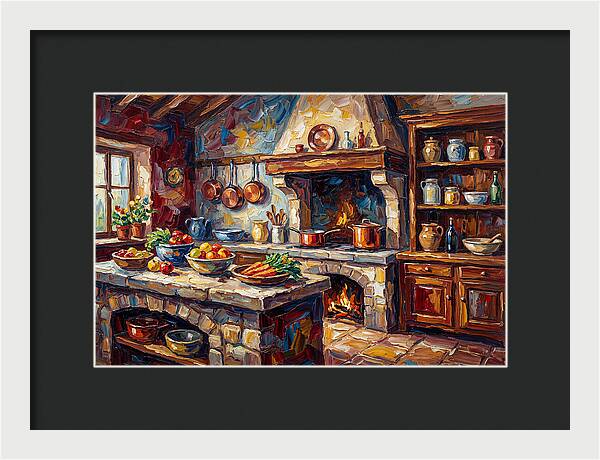 Cozy Kitchen Scene