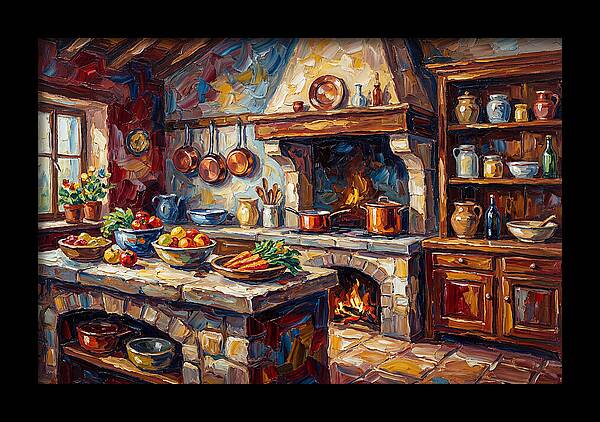 Cozy Kitchen Scene