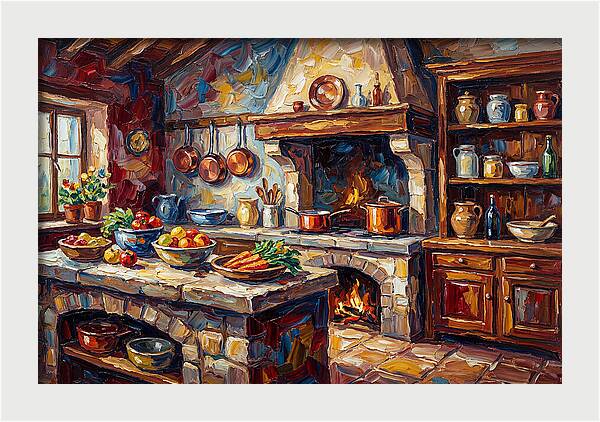 Cozy Kitchen Scene