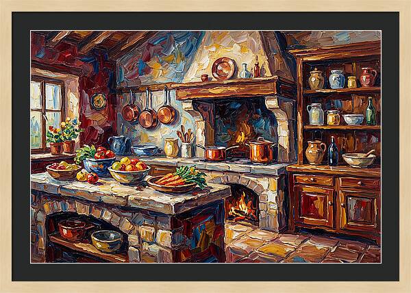 Cozy Kitchen Scene