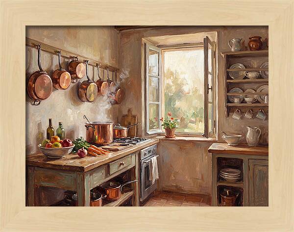 Cozy Kitchen With Natural Light