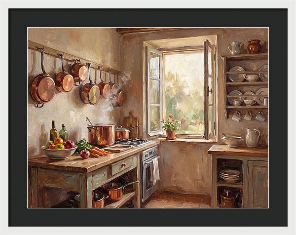 Cozy Kitchen With Natural Light