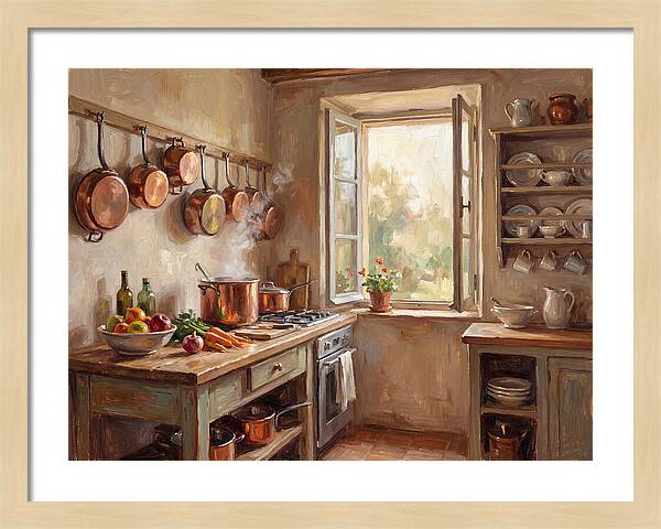 Cozy Kitchen With Natural Light