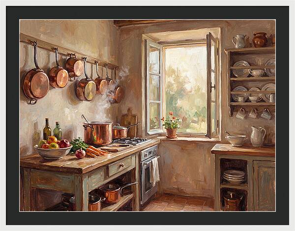 Cozy Kitchen With Natural Light