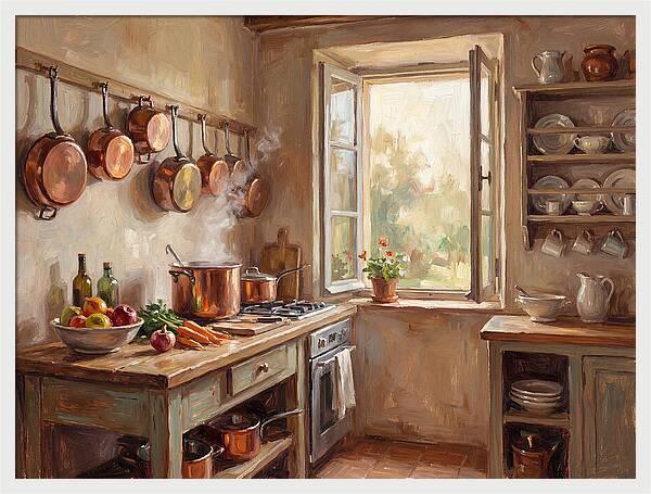 Cozy Kitchen With Natural Light
