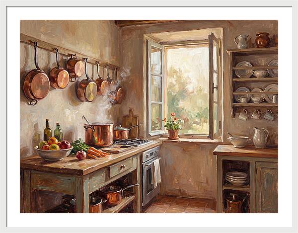 Cozy Kitchen With Natural Light