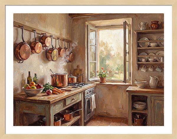 Cozy Kitchen With Natural Light