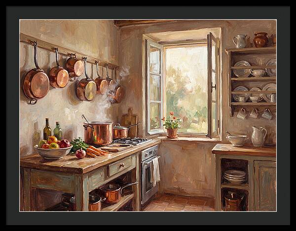 Cozy Kitchen With Natural Light