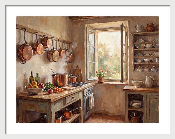 Cozy Kitchen With Natural Light
