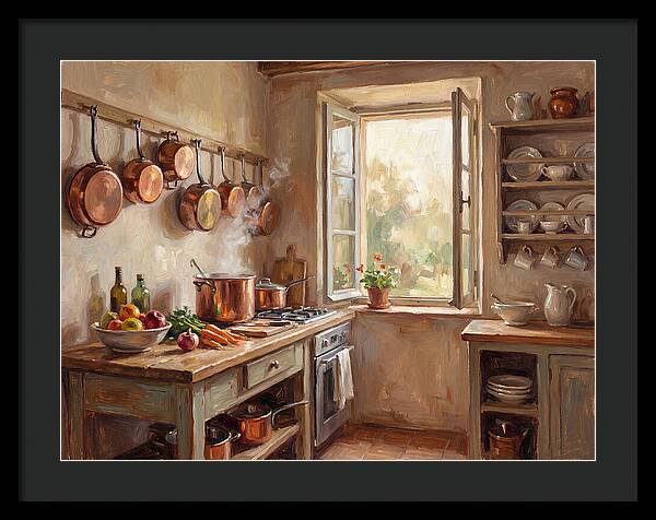 Cozy Kitchen With Natural Light