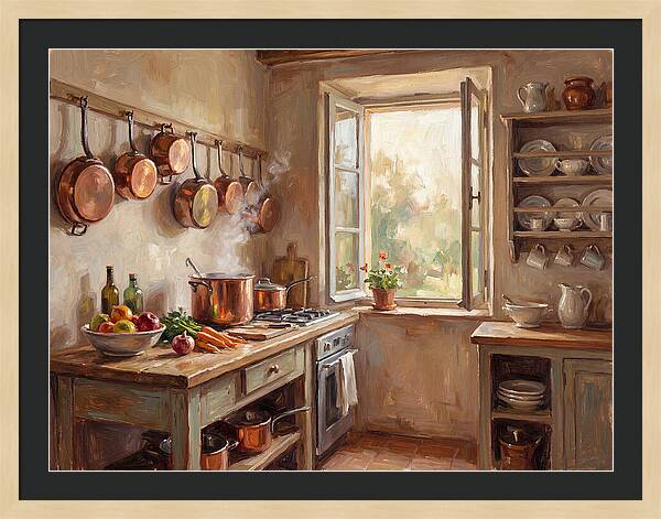 Cozy Kitchen With Natural Light