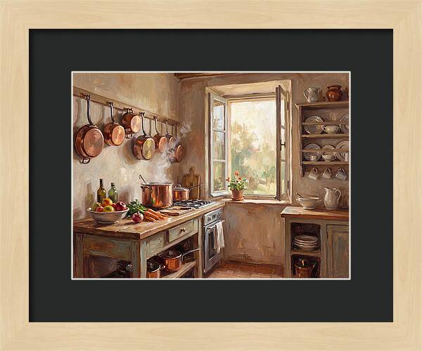 Cozy Kitchen With Natural Light