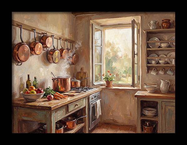 Cozy Kitchen With Natural Light