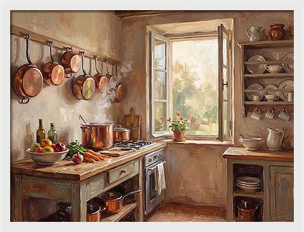 Cozy Kitchen With Natural Light