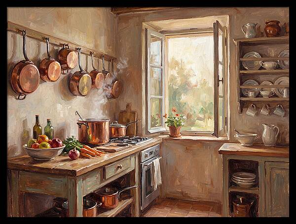 Cozy Kitchen With Natural Light