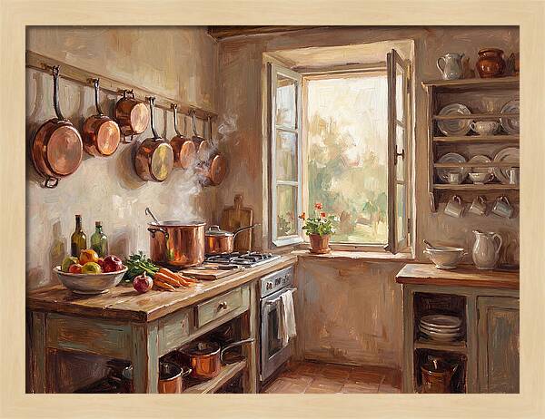 Cozy Kitchen With Natural Light