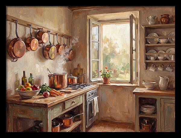 Cozy Kitchen With Natural Light