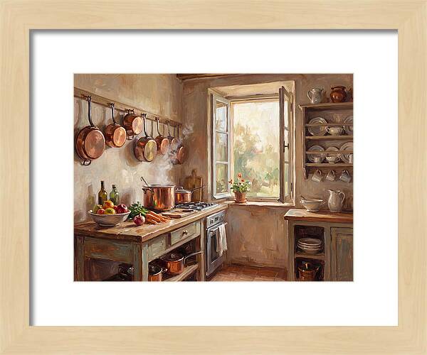 Cozy Kitchen With Natural Light