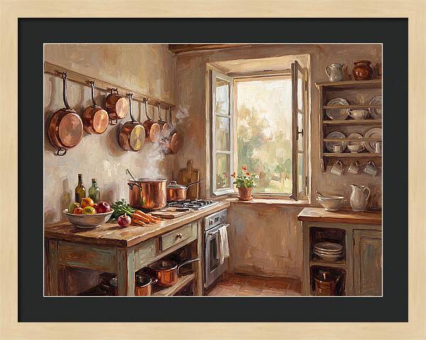 Cozy Kitchen With Natural Light