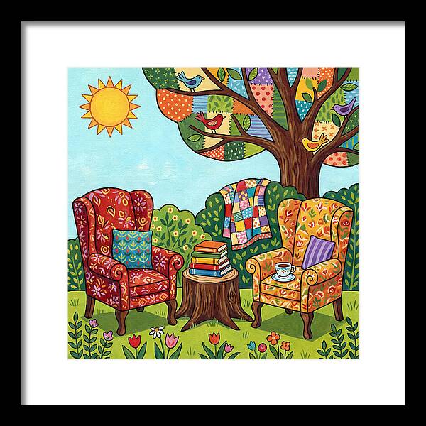 Cozy Outdoor Reading Nook