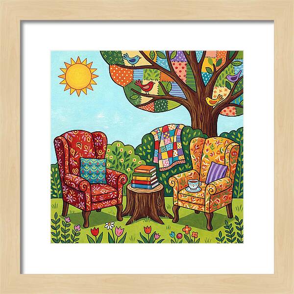 Cozy Outdoor Reading Nook