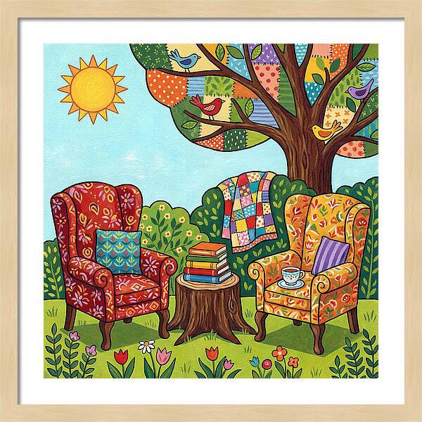 Cozy Outdoor Reading Nook