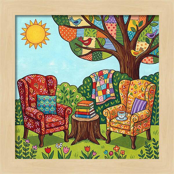 Cozy Outdoor Reading Nook
