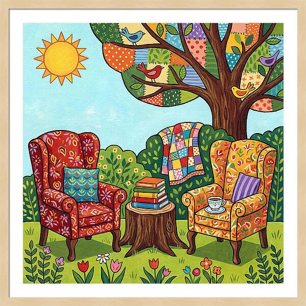 Cozy Outdoor Reading Nook