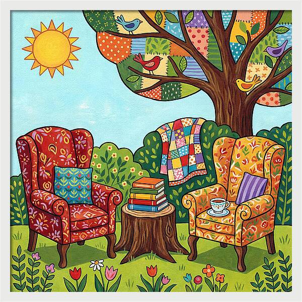 Cozy Outdoor Reading Nook
