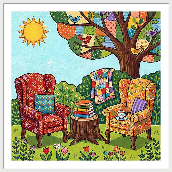 Cozy Outdoor Reading Nook